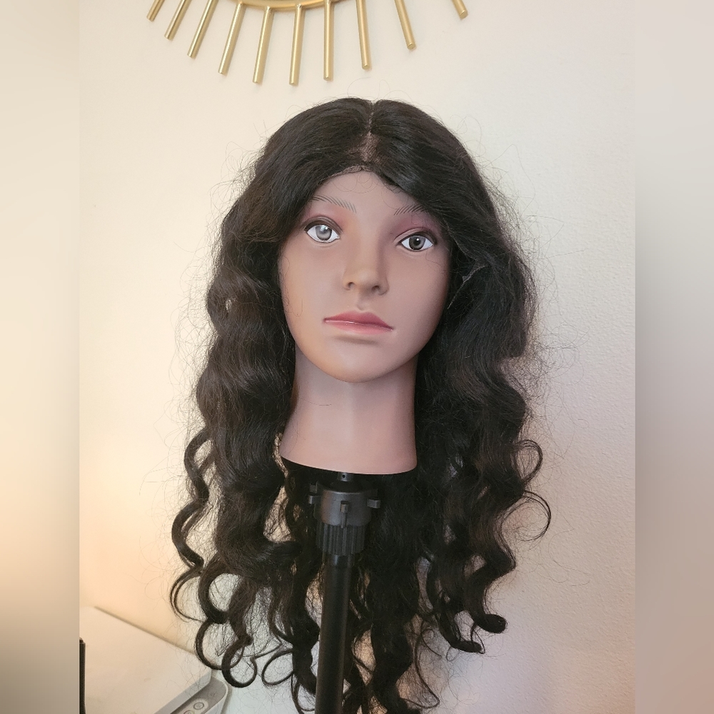 Lace front wig